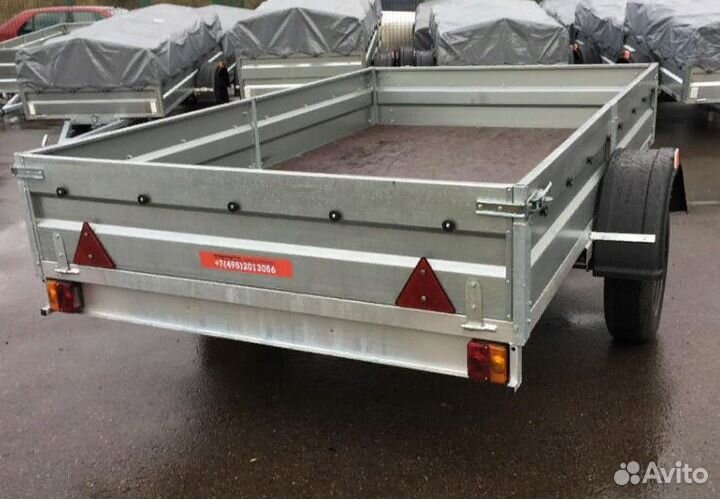 Оцинкованный прицеп для легковой машины