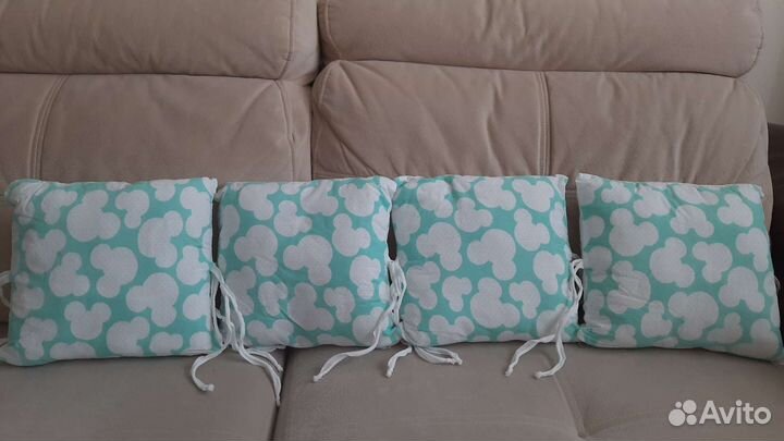 Бортики Подушки Тедди