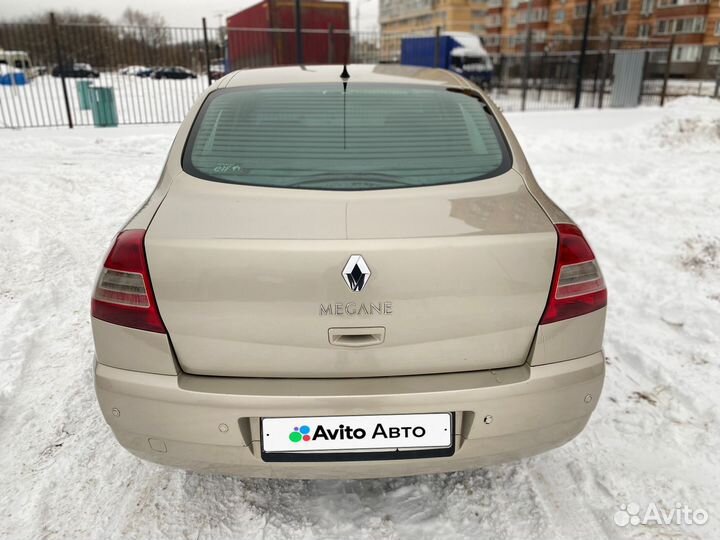 Renault Megane 1.6 AT, 2008, 214 000 км