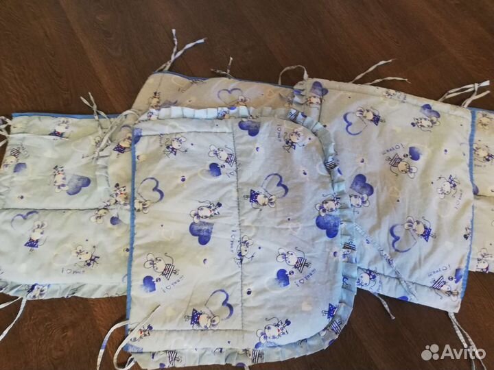 Бортики в детскую кроватку