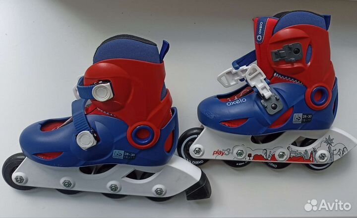 Роликовые коньки детские раздвижные