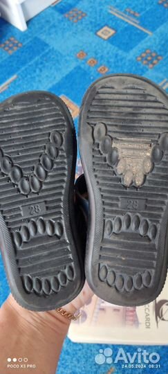 Сандалии детские для мальчиков 28
