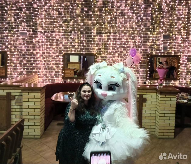 Поздравление от Зайки