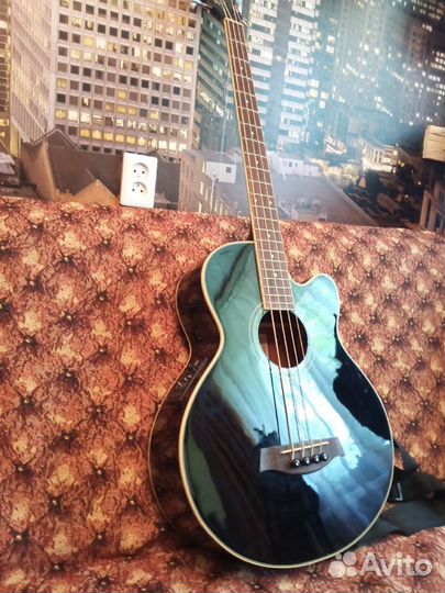 Электроакустическая бас-гитара Ibanez AEB8E Black