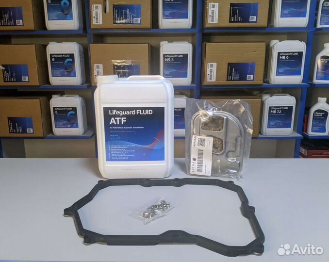 Комплект замены масла в АКПП 09M, TF-62SN