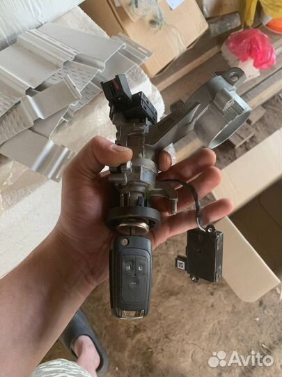 Замок зажигания с ключом шевроле круз