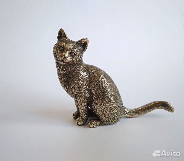 Фигурки котов, котят, кошек из бронзы,статуэтки