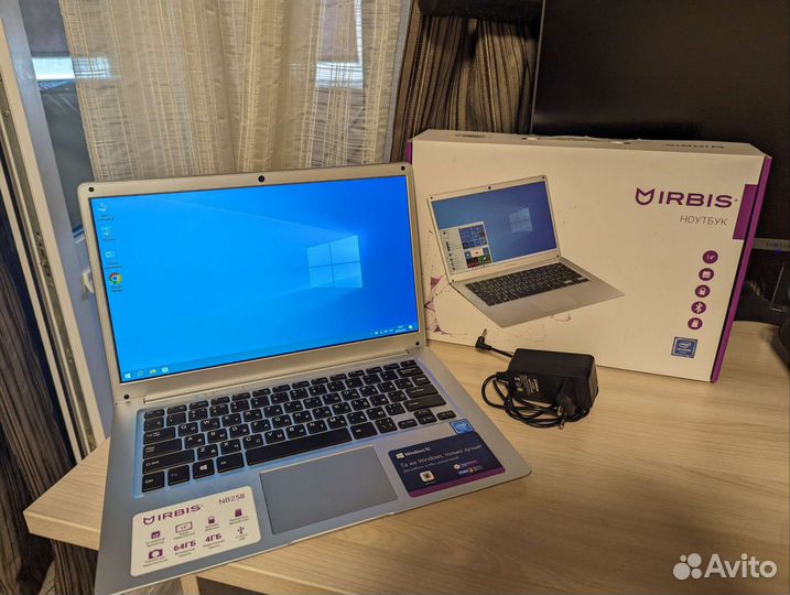 Ноутбук Irbis 2021г для учебы/работы