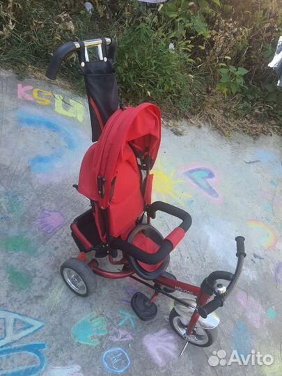 Велосипед с ручкой