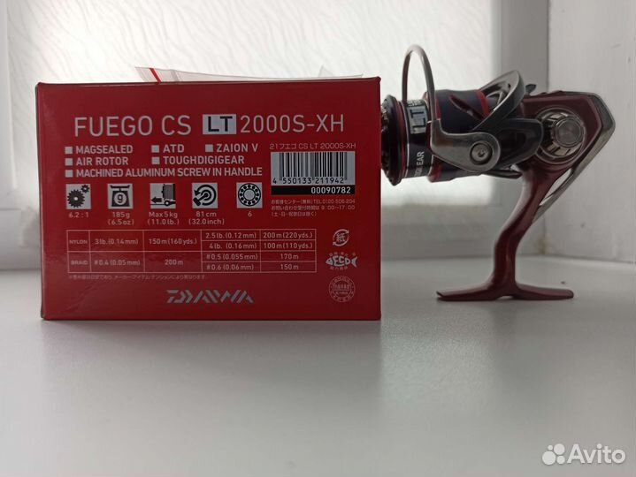 Катушка Daiwa Fuego 21 CS LT 2000