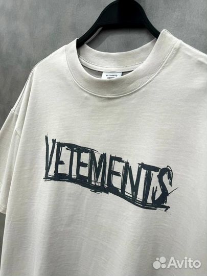 Vetements футболка оверсайз (унисекс)