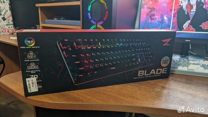 Механическая клавиатура ZET gaming Blade