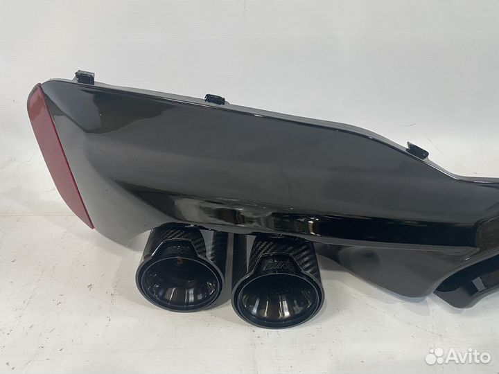 Диффузорсо стопом BMW G30 рестайлинг