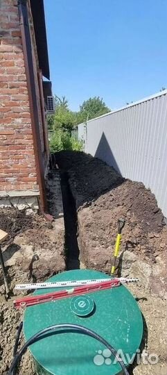 Установка канализации септик под ключ