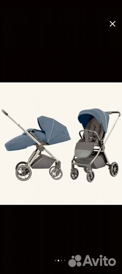 Прогулочная коляска с реверсивным блоком carello