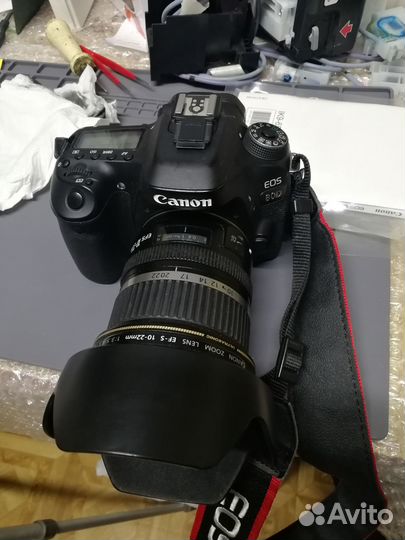 Зеркальный фотоаппарат canon 80d+ 10-22 efs canon