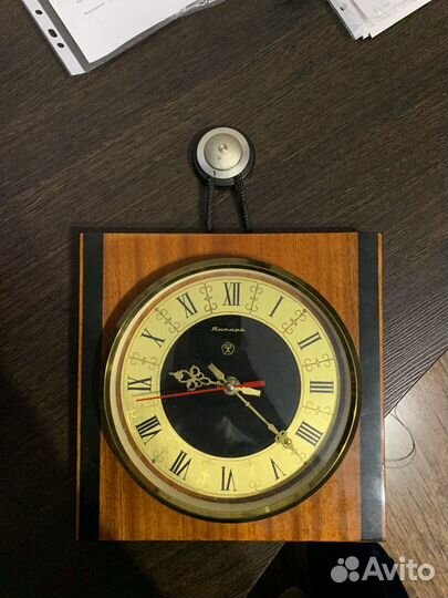 Настенные часы Янтарь СССР