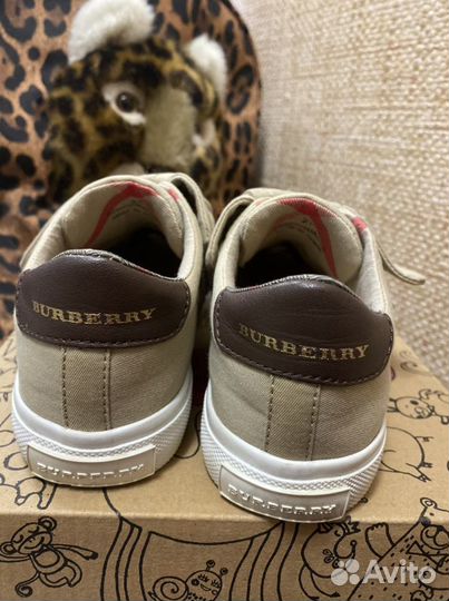 Слипоны Burberry детские