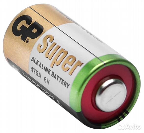 Щелочная батарейка 6V GP 476A-2C1 (4LR44)