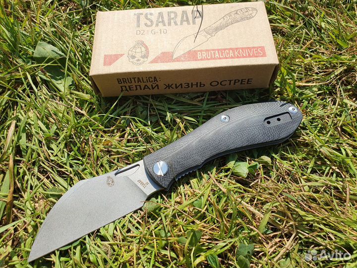 Нож Tsarap Brutalica сталь D2 Новый