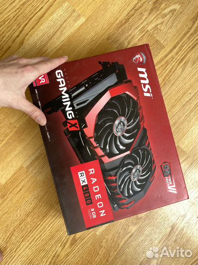 Видеокарта radeon rx480 8gb Gaming X amd