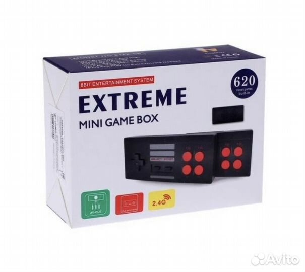 Игровая приставка беспроводная Game Box 620-in-1