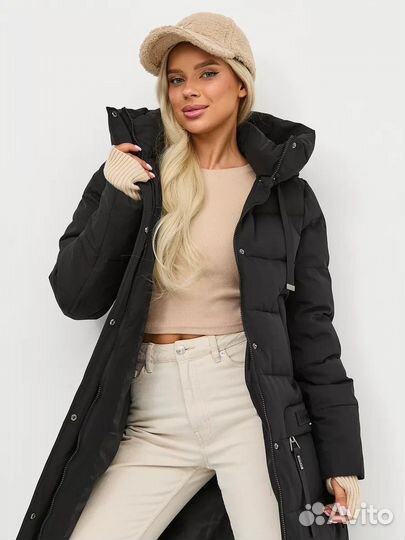 Пуховик женский зимний до 50