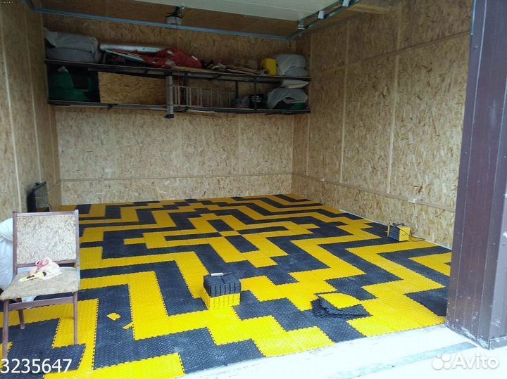 Модульный пол для офиса