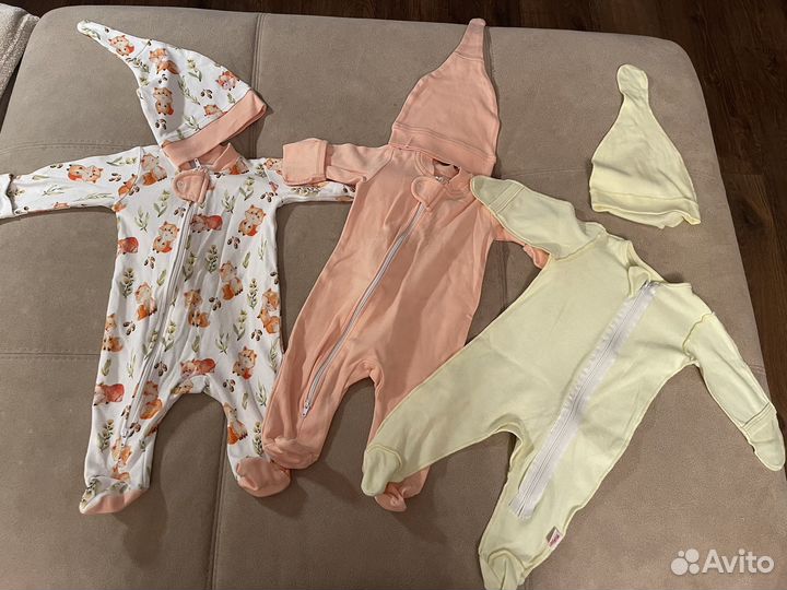 Пакет вещей на новорожденного 56-62р