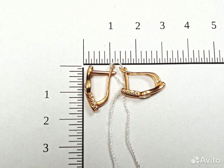 Серьги Золото