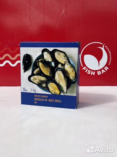 Мидии 1 кг