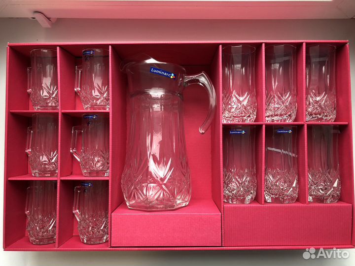 Кувшин со стаканами Luminarc Brighton