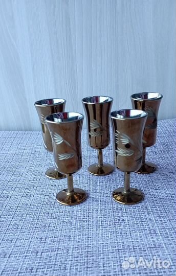 Рюмки, стопки, хрусталь