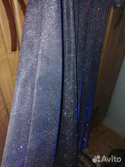 Вечернее платье в пол 54-56