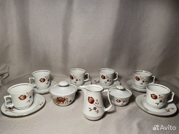 Кофейный сервиз Jlmenau be немецкая посуда