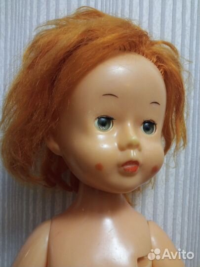 Кукла советская Нина/ Пеляне рыжая