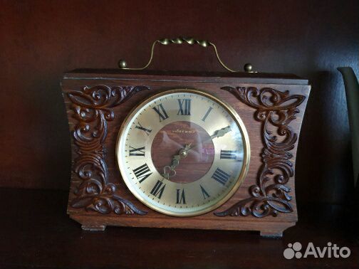 Настольные часы механические, СССР