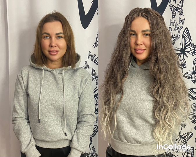 Голливудская волна,Афрокудри,Афронаращивание,Косы