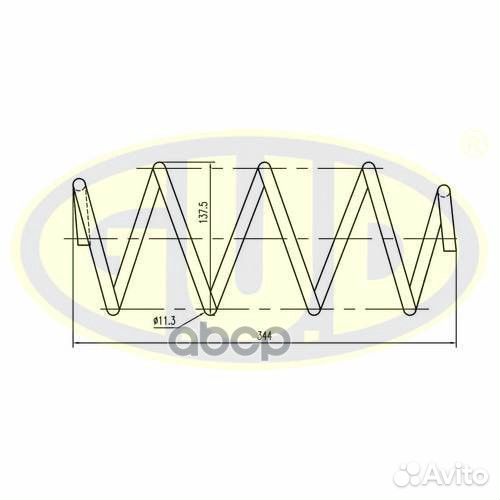 Пружина подвески GCS062041 G.U.D
