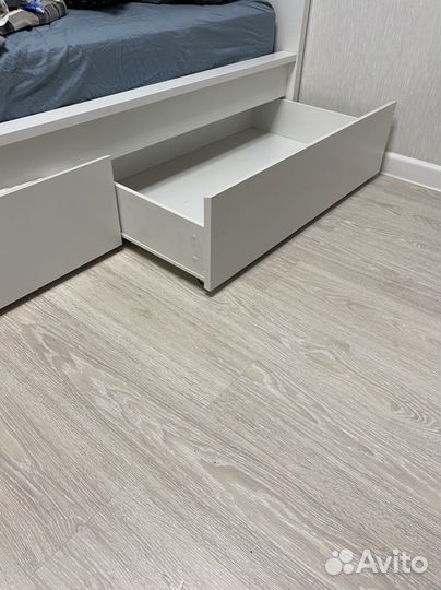 Ящики для кровати мальм IKEA