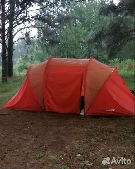 Палатка туристическая 4 местная с тамбуром