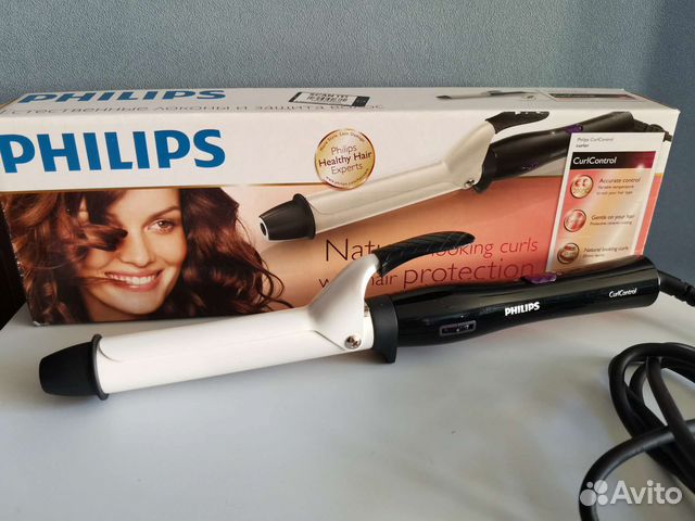 Щипцы для завивки волос philips