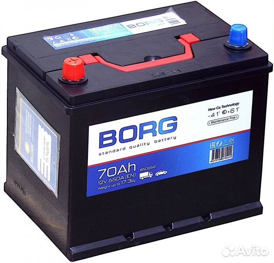 Аккумуляторы borg