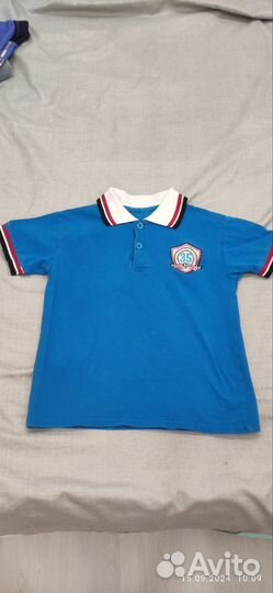 Футболи поло и джемперы на мальчика 116-122