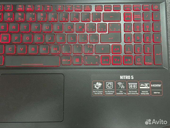 Ноутбук игровой I5-11400H/GTX-1650/озу-8