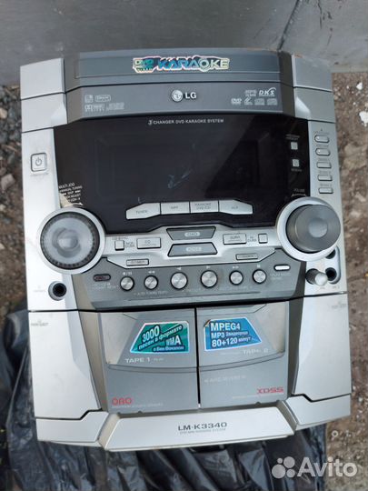 Музыкальный центр на запчасти