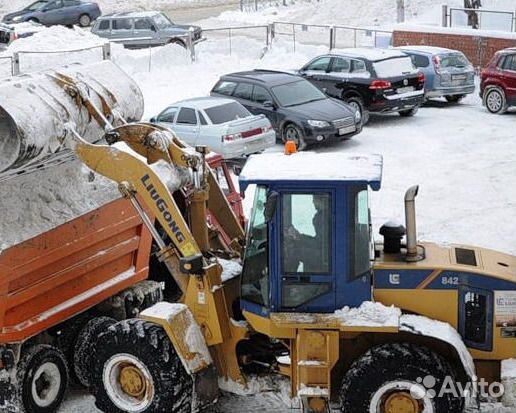 Услуги погрузчик трактор чистка снега