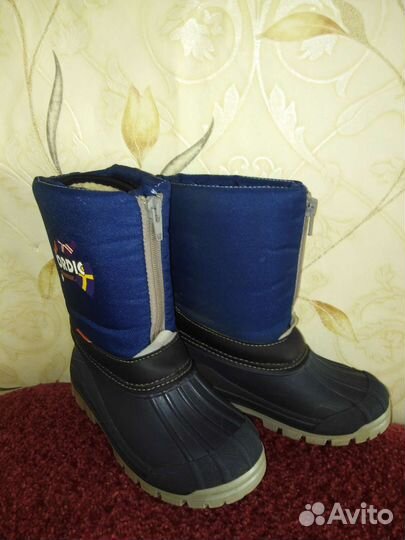 Сапожки осень, зима, для мальчика 27-28 размера