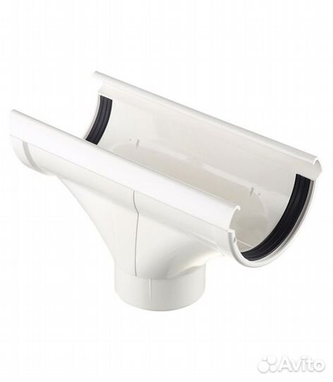 Воронка желоба пластиковая d140-100 мм пломбир RAL