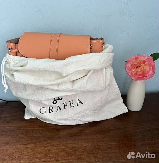 Кожаный женский рюкзак Grafea Англия